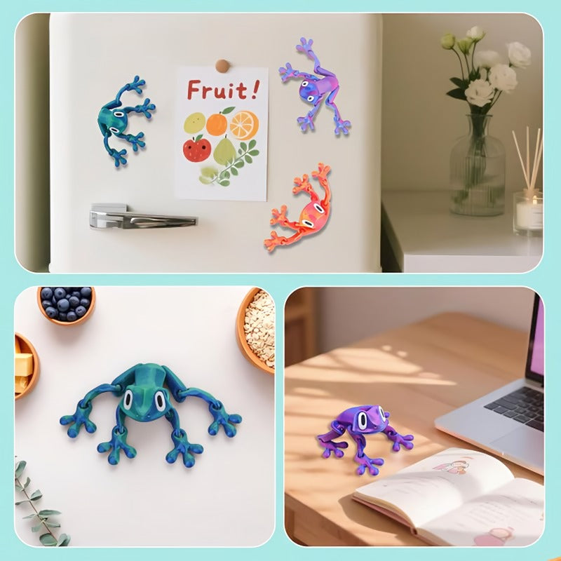 Skanto | 3D trykt magnetisk frosk leketøy