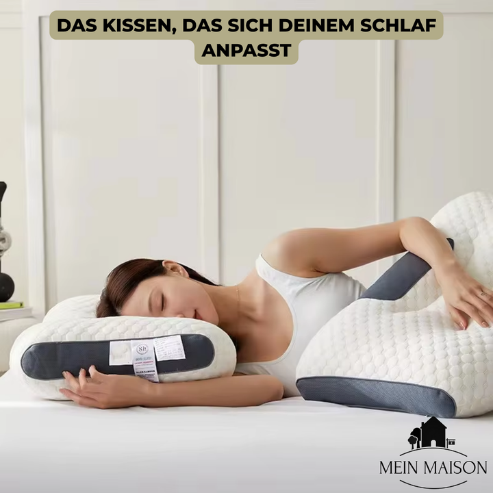 Skanto | Ergonomisk Nakkepute Minne Skum Pustende Kontur