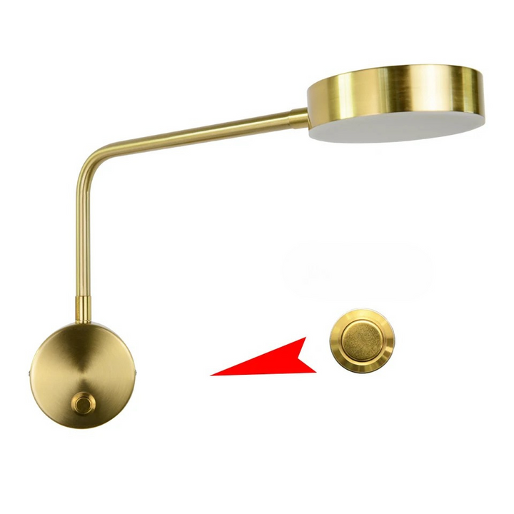 NordicGlow - Justerbar LED Vegglampe for Moderne Interiør Skanto