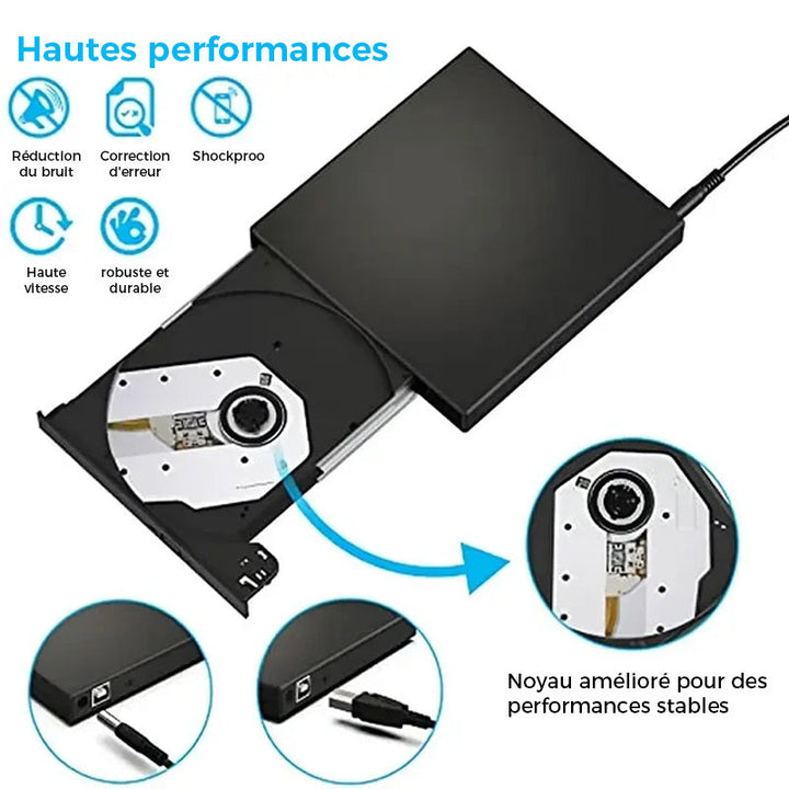 Ekstern CD DVD Drive | Skanto