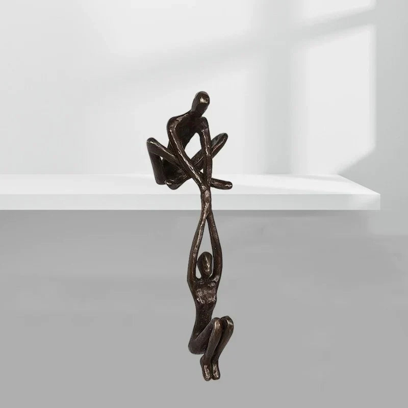 Skanto | Evig kjærlighet og styrke | Skulptur figur | Hjem decor | Unik dekorasjon