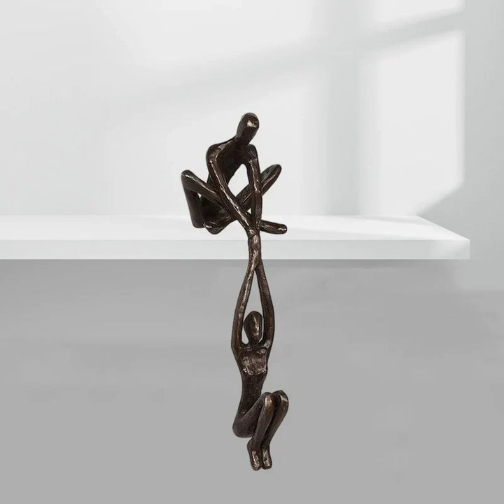 Skanto | Evig kjærlighet og styrke | Skulptur figur | Hjem decor | Unik dekorasjon