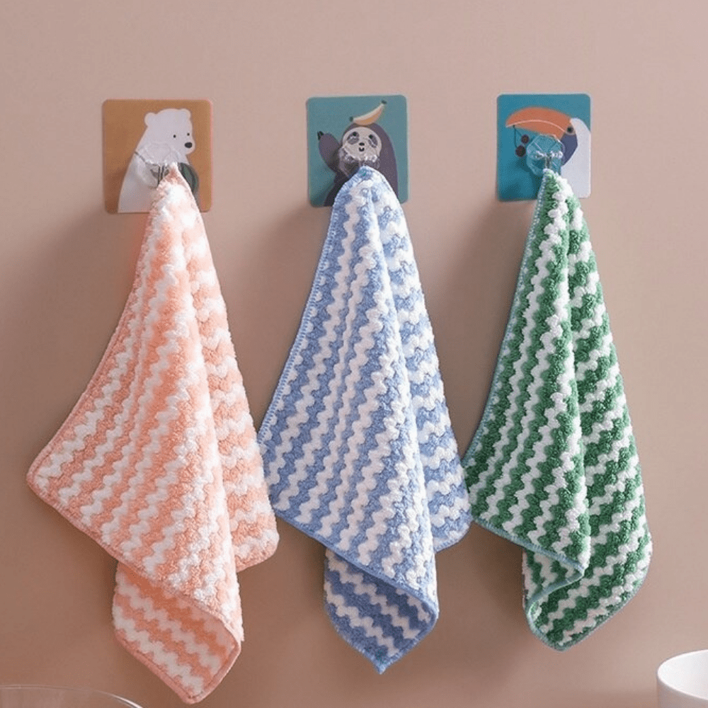 Skanto | mikrofiber rengjøringskluter laget av koralfleece for stripefri renhet