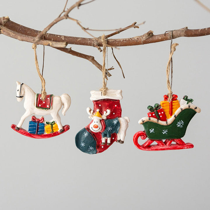Skanto | Juletrær Henge Harpiks Ornament Pendel