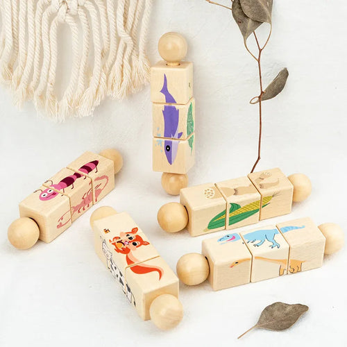 Skanto | Spinning Fun & Discovering – Trepuzzle for barn