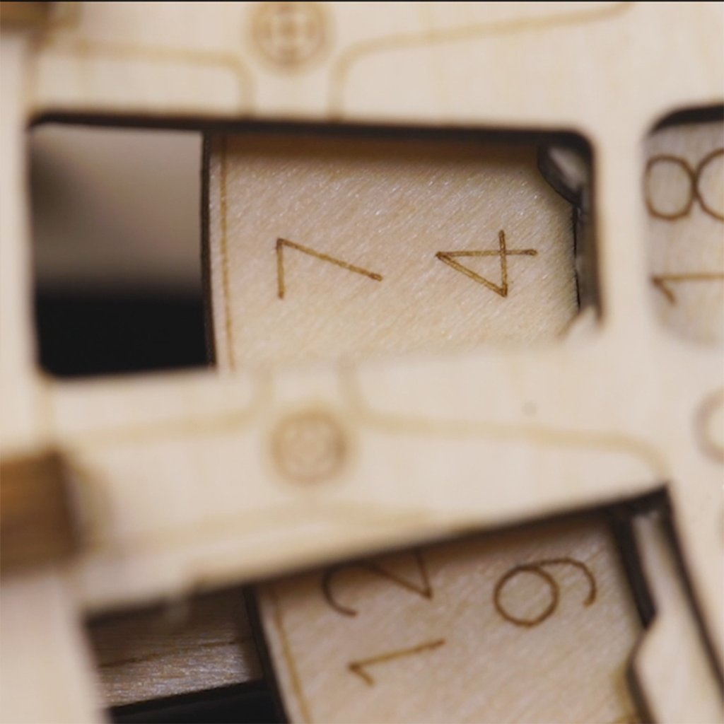 Eternal Calendar Wooden Puzzle Skanto