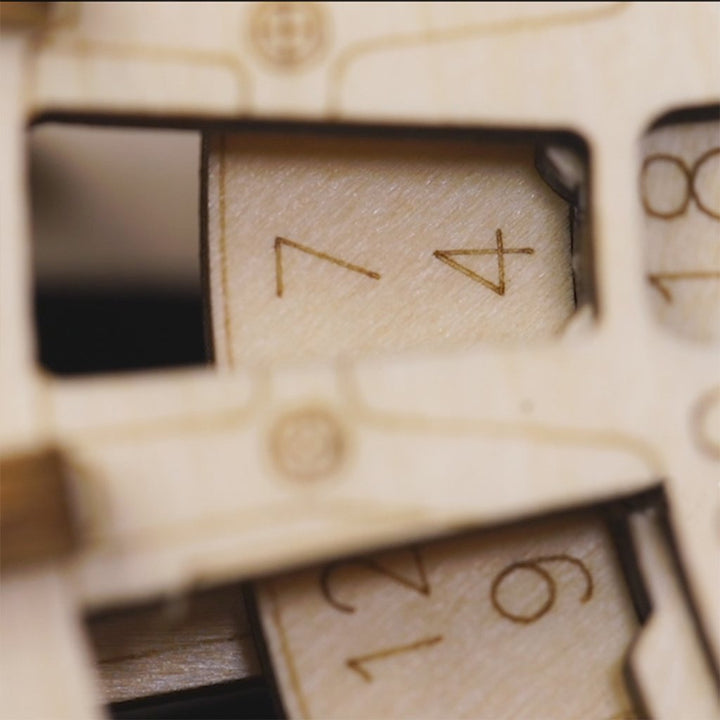 Eternal Calendar Wooden Puzzle Skanto
