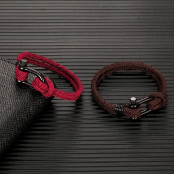 Skanto | U-formet spenne nylon flettearmbånd