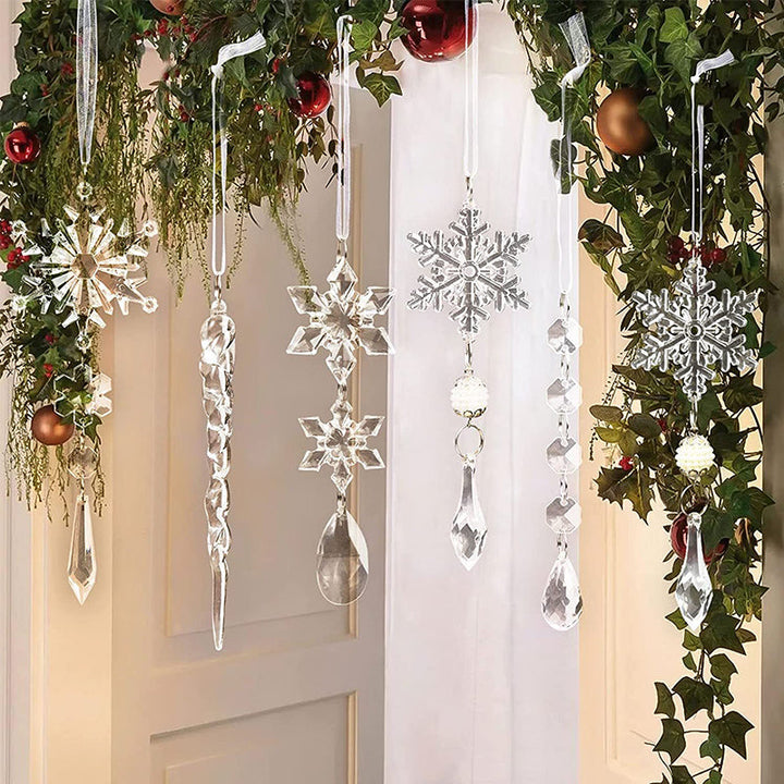 Crystal Christmas Snowflake Decoration | Skanto