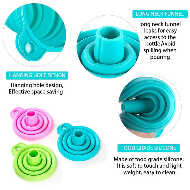 Silicone Folding Funnel | Skanto