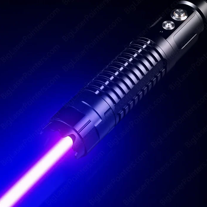 Skanto | Burning Blue Høy-effekt Taktisk Laser Fakkel - Militær Kvalitet Lommelykter