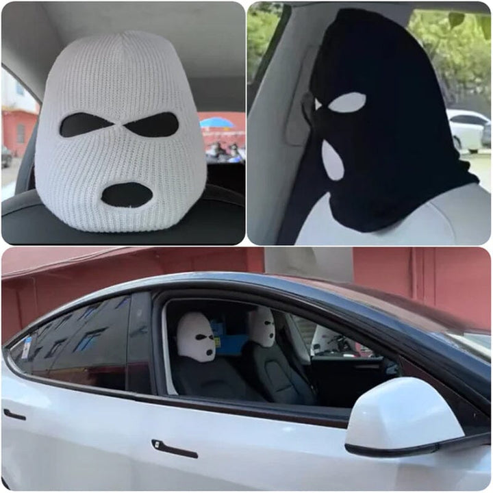 Personlig morsom hatt for bilsete hodebeskytter | Skanto