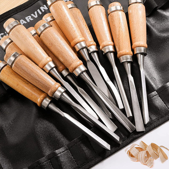 Skanto | Flat Spade Tre Meiselsett