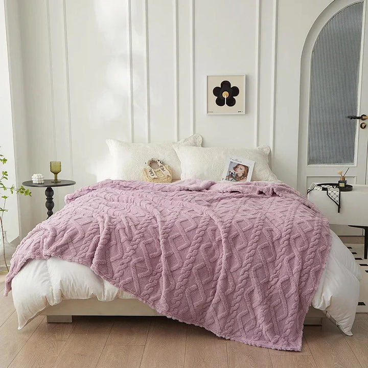 Luksus Lambswool TEppe for Soverom Skanto