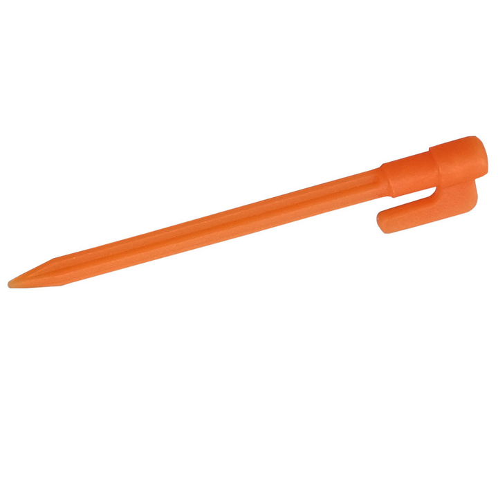 Skanto | Plast Teltplugger med Kroker – Camping Teltplugger for Presenninger og Baldakiner
