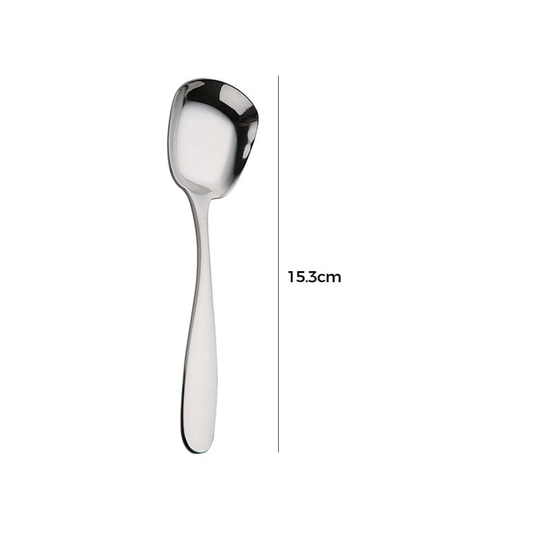 Square Head Rustfritt Stål Skjeer | Skanto