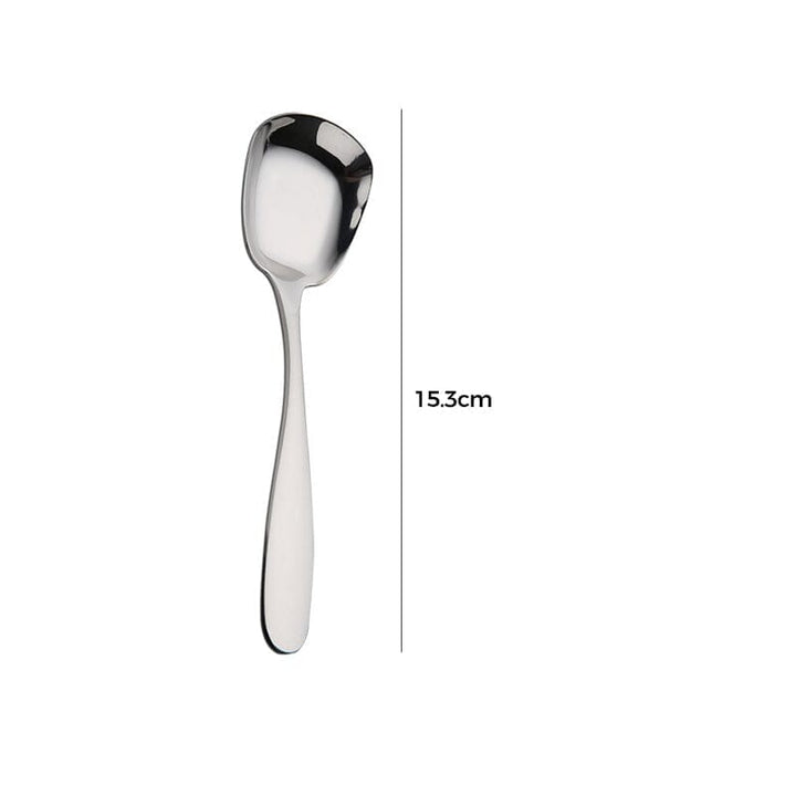 Square Head Rustfritt Stål Skjeer | Skanto
