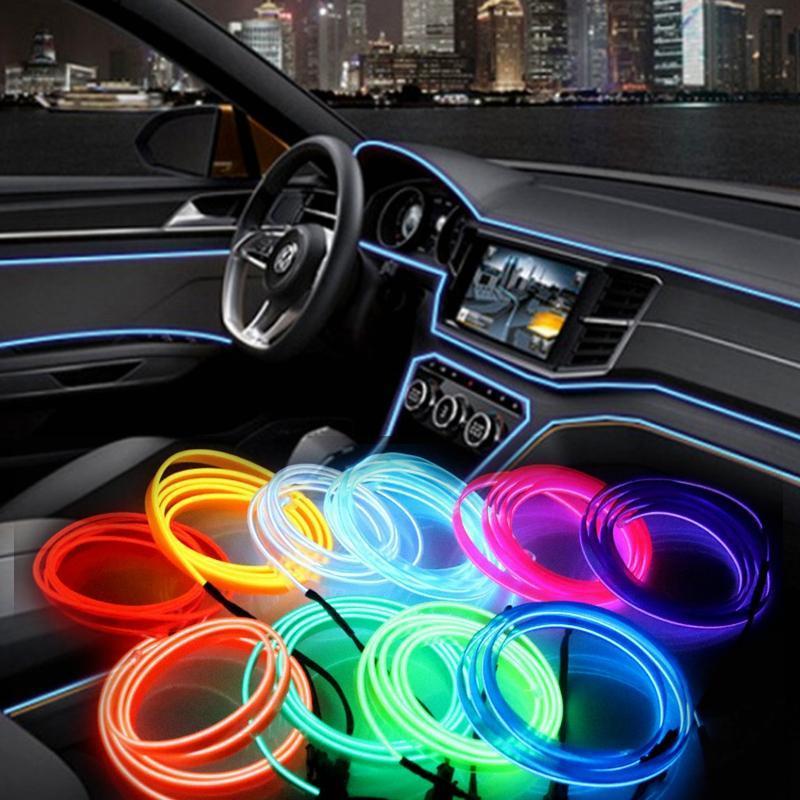 Skanto | Bilinteriørbelysning LED Stripe Fleksibel Neonlys