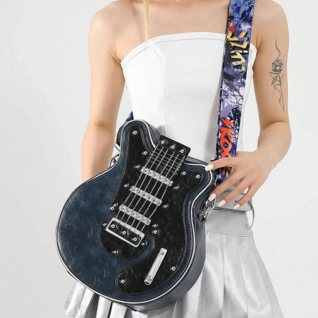 Skanto | Hev stilen din med Rockstar gitarveske skulderveske chic