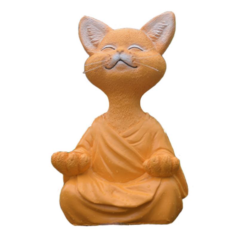 Happy Buddha Cat | Skanto