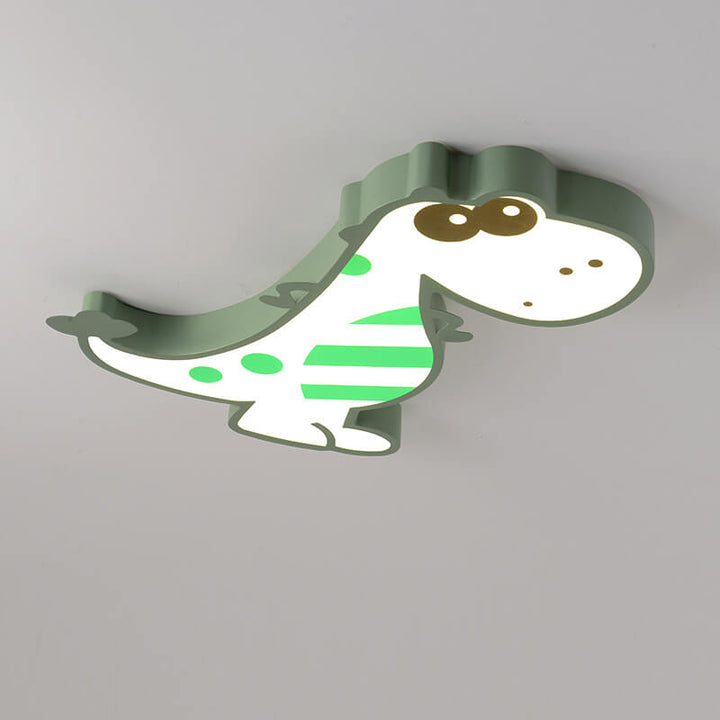 Skanto | DinoBright LED Taklampe | Kreativ Dinosaur Design | Barnerom Lampe | Varm & Hvit Lys | Dempbar