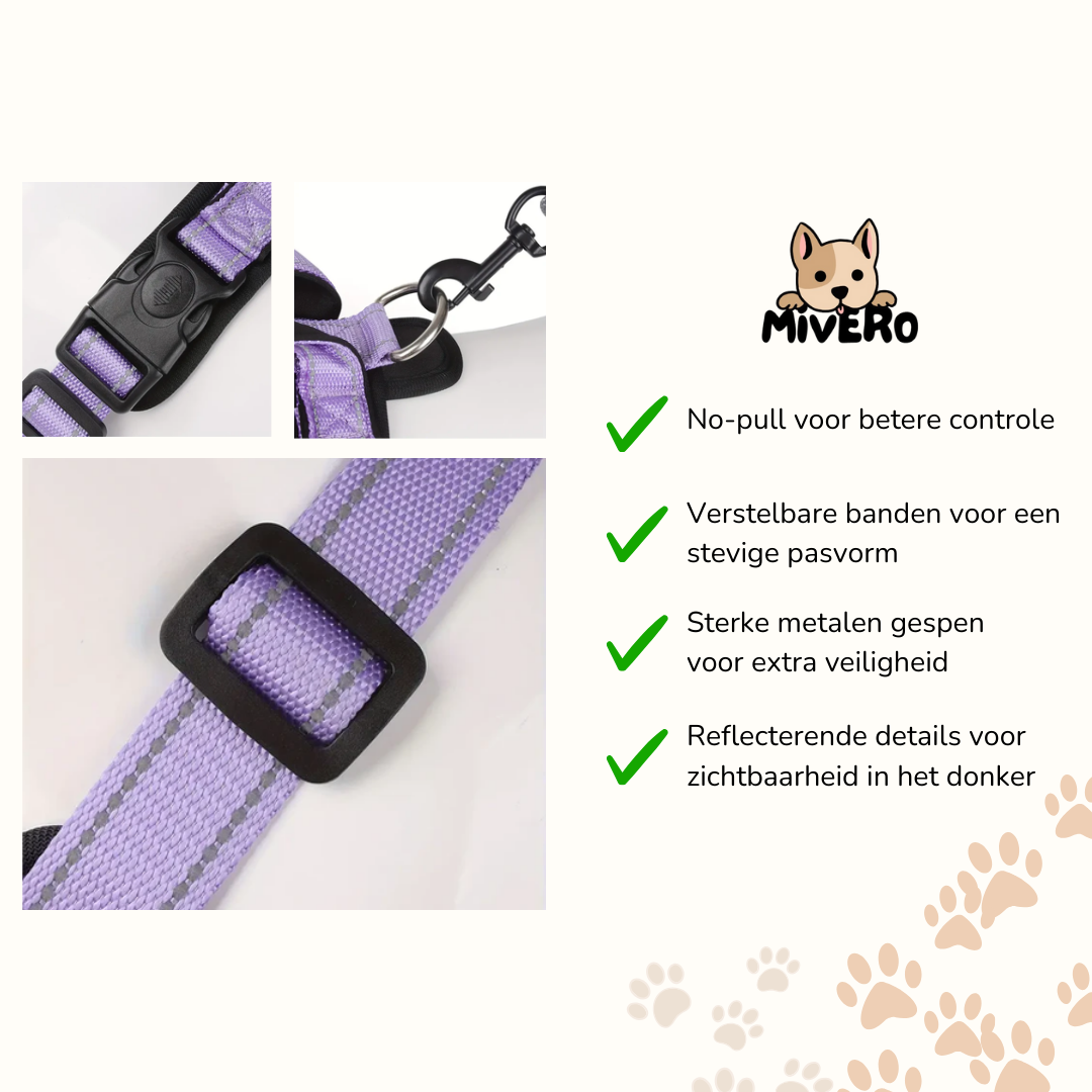 Skanto | StayPut - Justerbar No-Pull Hundesele