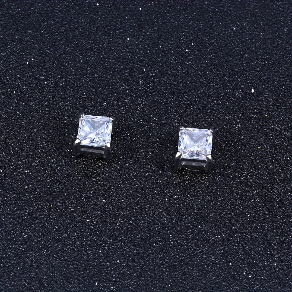 Skanto | Premium Unisex Magnetisk Krystall Design Stud Øreringer