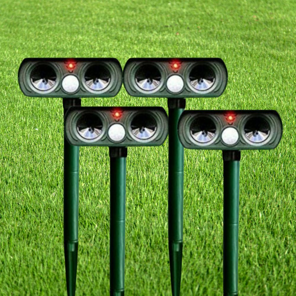 Norvo | Infrarød solenergidrevet dyrepestrepellent (1 repellent)