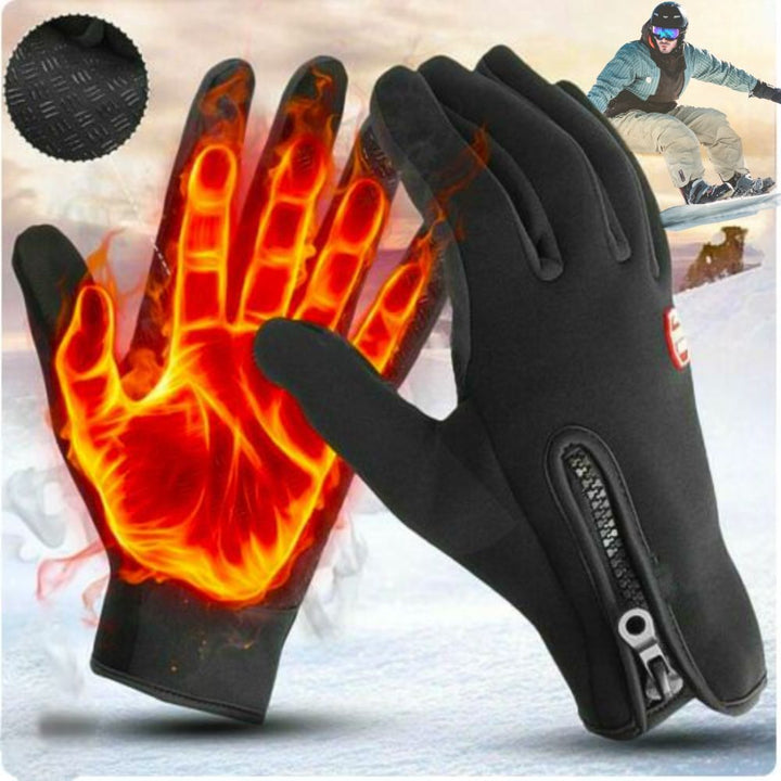 Wärmende Thermohandschuhe, Fahrrad-, Skihandschuhe