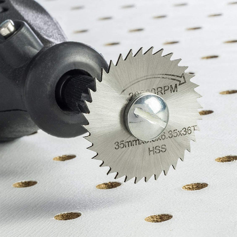 Skanto | Sett med 6 stk metall HSS sirkelsagblad