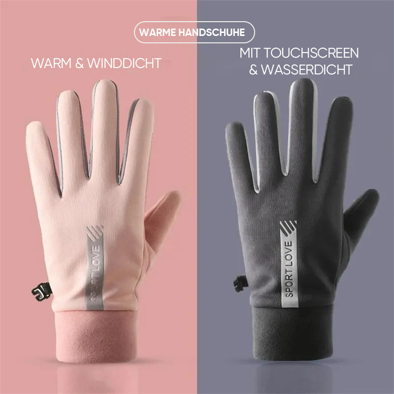 Skanto | Vanntette finger berøringsskjermhansker, sklisikre og kuldebestandige