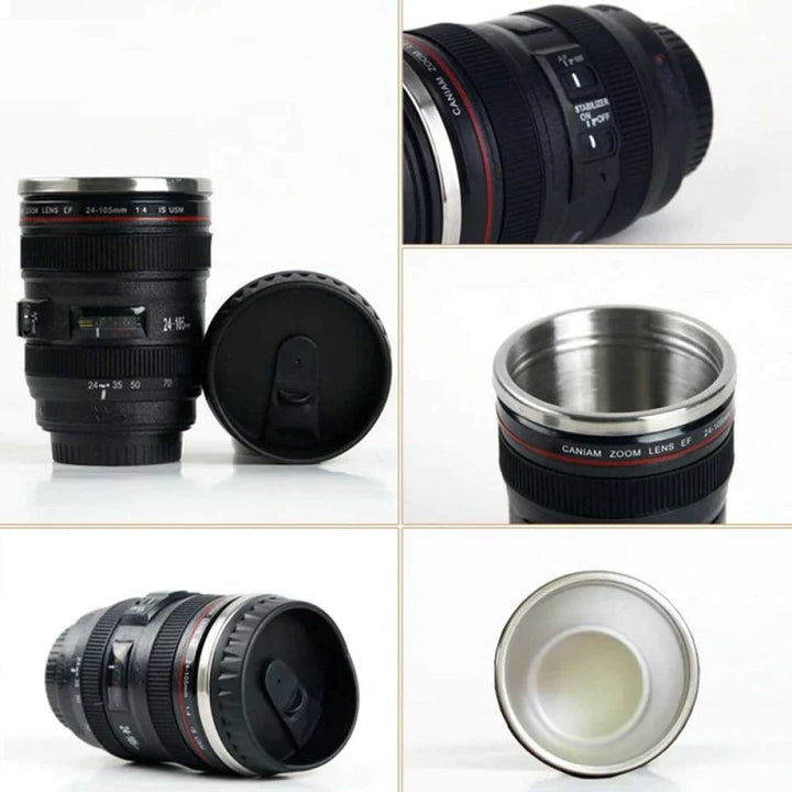 Kreativ Kamera Linse Kaffe Te Krus 300 ML Skanto