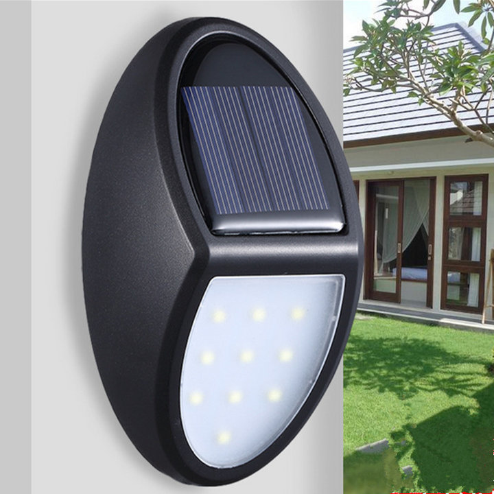 Skanto | Solar LED Vegglampe for Utendørs – Værbestandig, Energisparende og med Bevegelsessensor