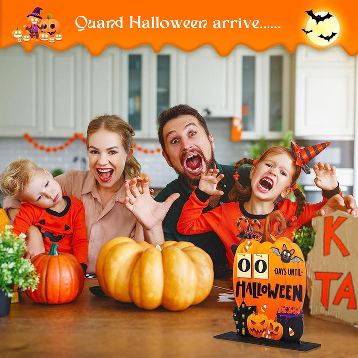 Wood Halloween Advent Calendar | Skanto