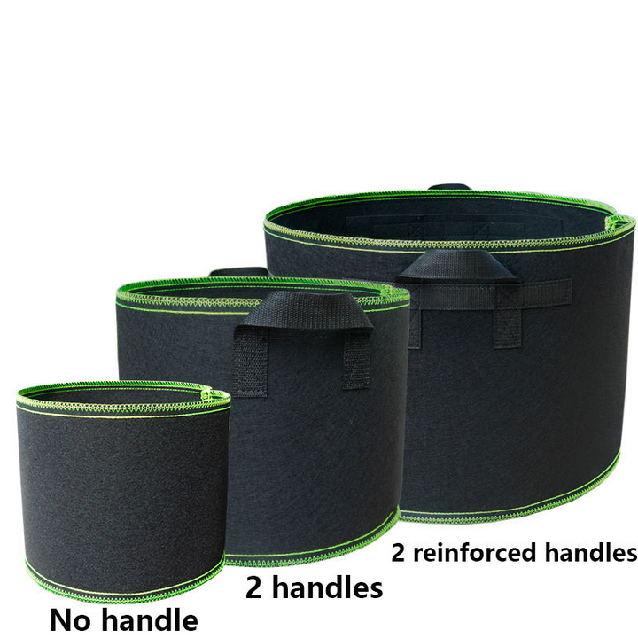 Skanto | Plantingssekk laget av ikke-vevd stoff – Robust hagebeholder med håndtak for planter