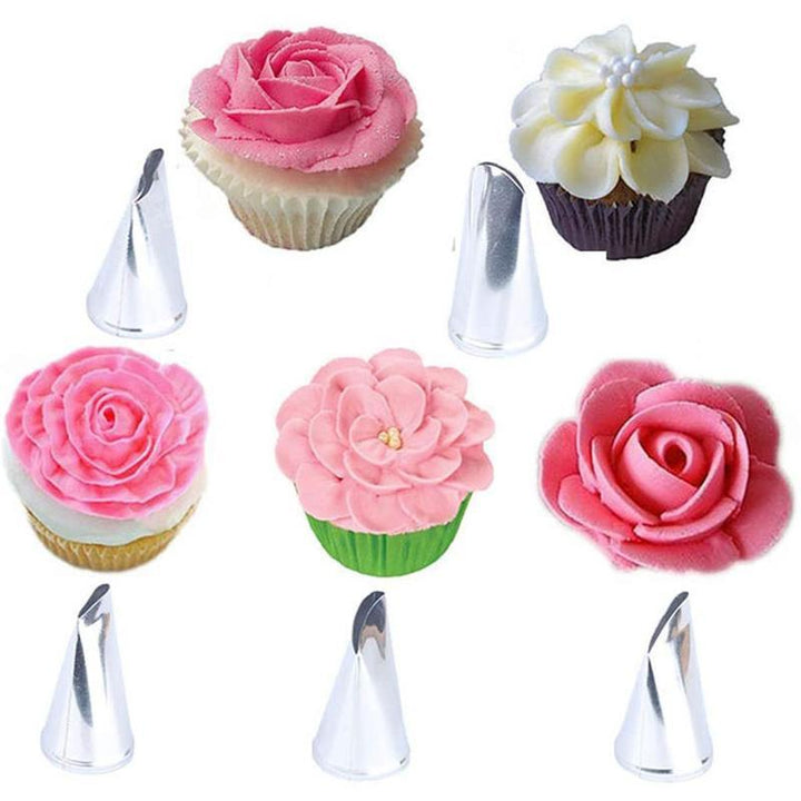 Cake Petal Dekorering Bakeverktøy Sett (5 PCS) | Skanto