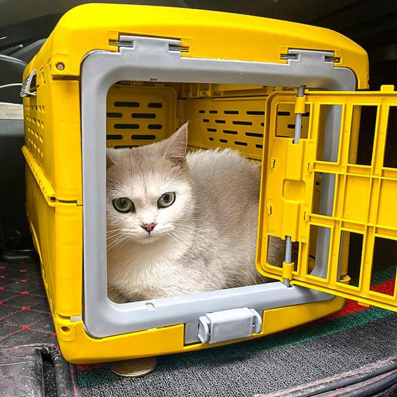 Sammenleggbart kjæledyrtransportboks Skanto