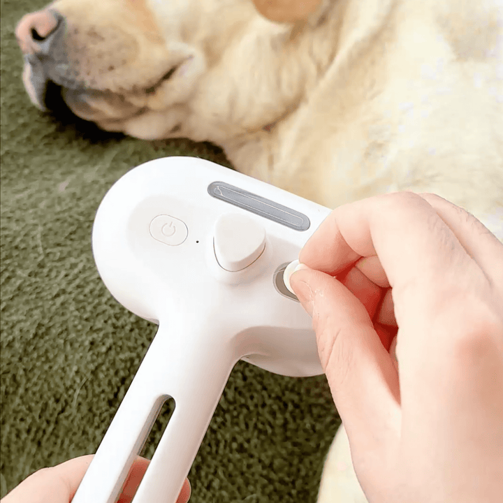 Skanto | DampfVacht Steam Brush – Skånsom pleie for hver hundepels