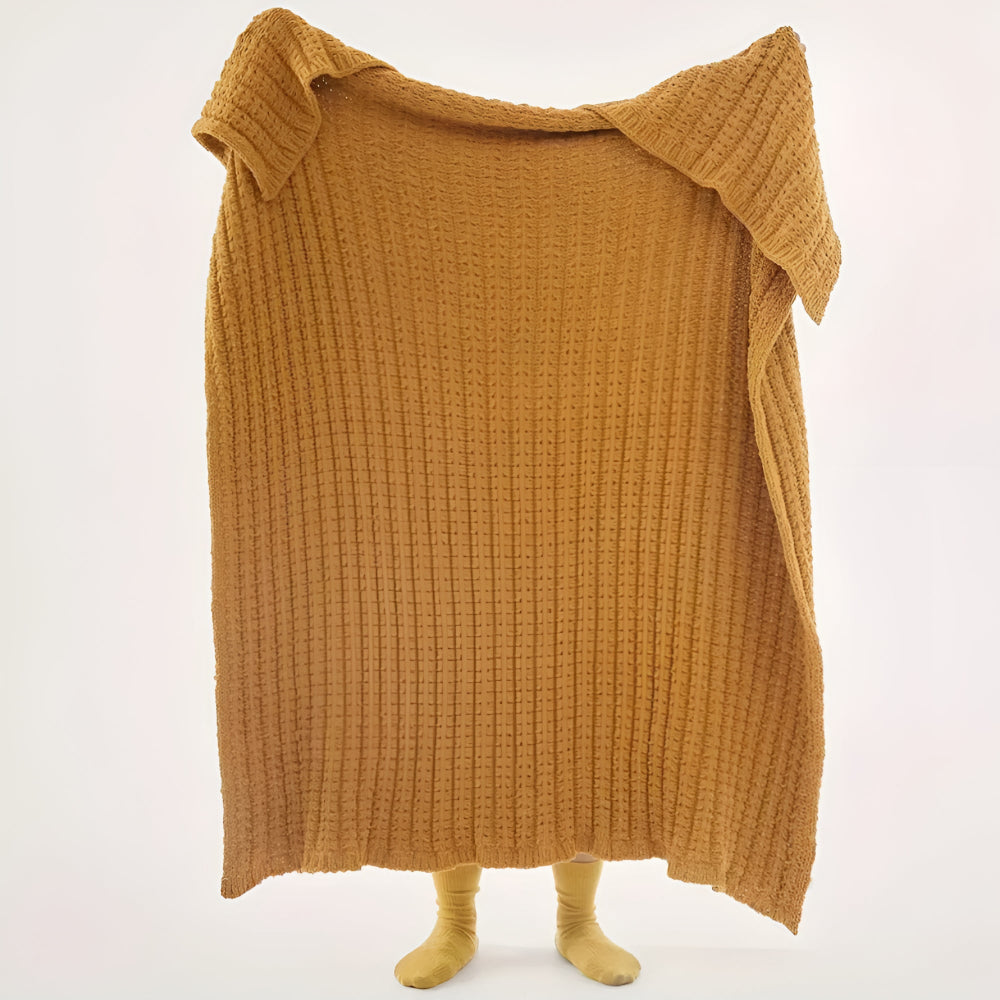 Skanto | Vintage Chunky Strikket Teppel