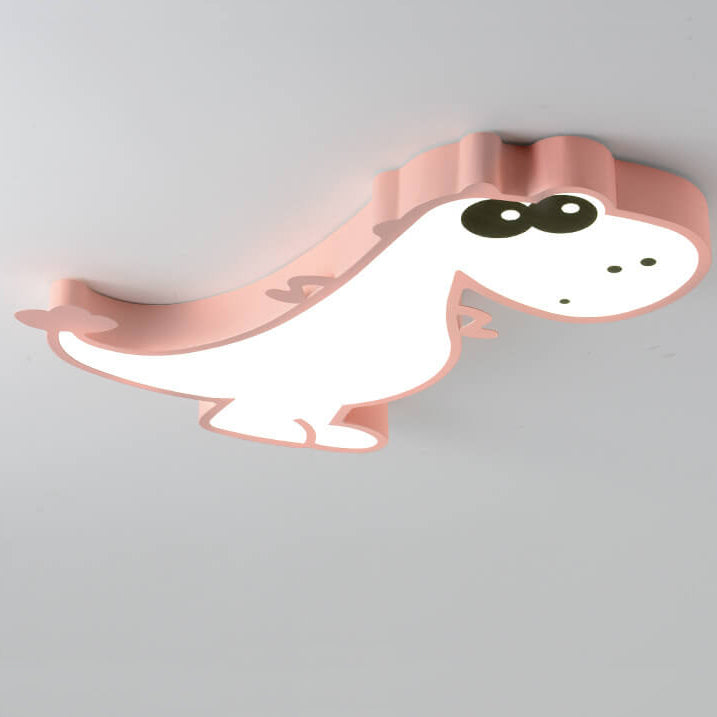 Skanto | DinoBright LED Taklampe | Kreativ Dinosaur Design | Barnerom Lampe | Varm & Hvit Lys | Dempbar