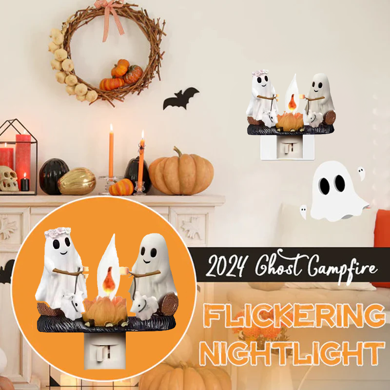 Skanto | 👻 Spøkelseshbål med flakkende nattlys 🎃 ❤️‍🔥
