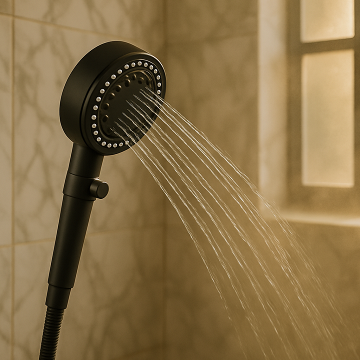 Skanto | HydroFlow Spa Dusjhode Vannbesparende Justerbare Funksjoner