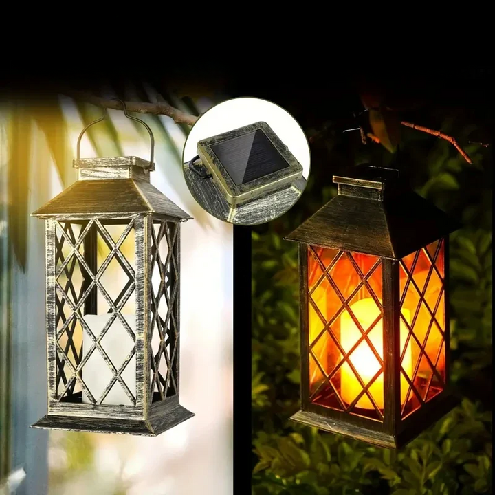 Skanto | Noctis Hage Lantern - Magisk Solcelle Hagebelysning