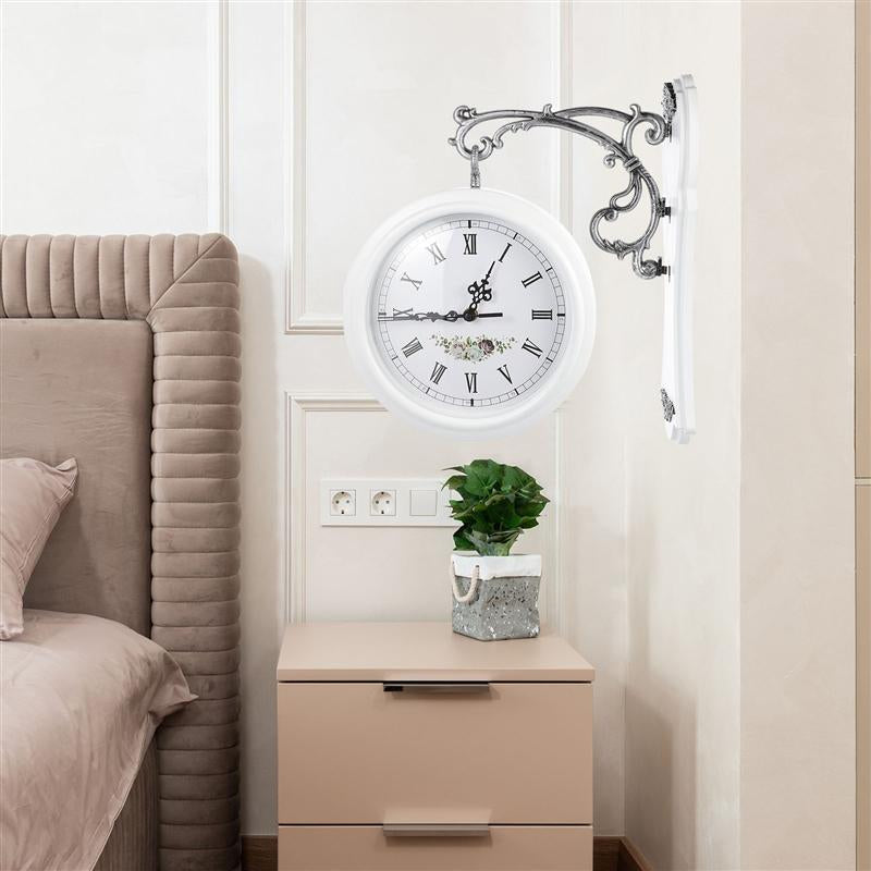 Garduruhorloge dobbel veggklokke