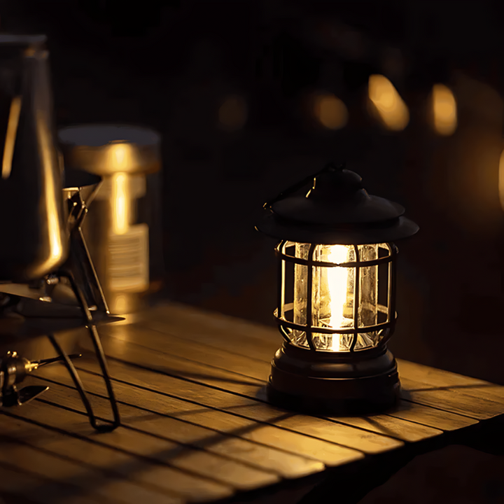 Retro-Style Smart Portable Lampe for Innendørs & Utendørs Bruk Charm | Skanto