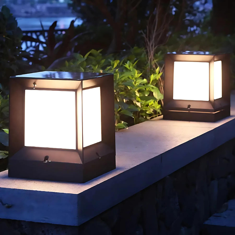 Stilig LED gulvlampe for elegant utendørsbelysning | Skanto
