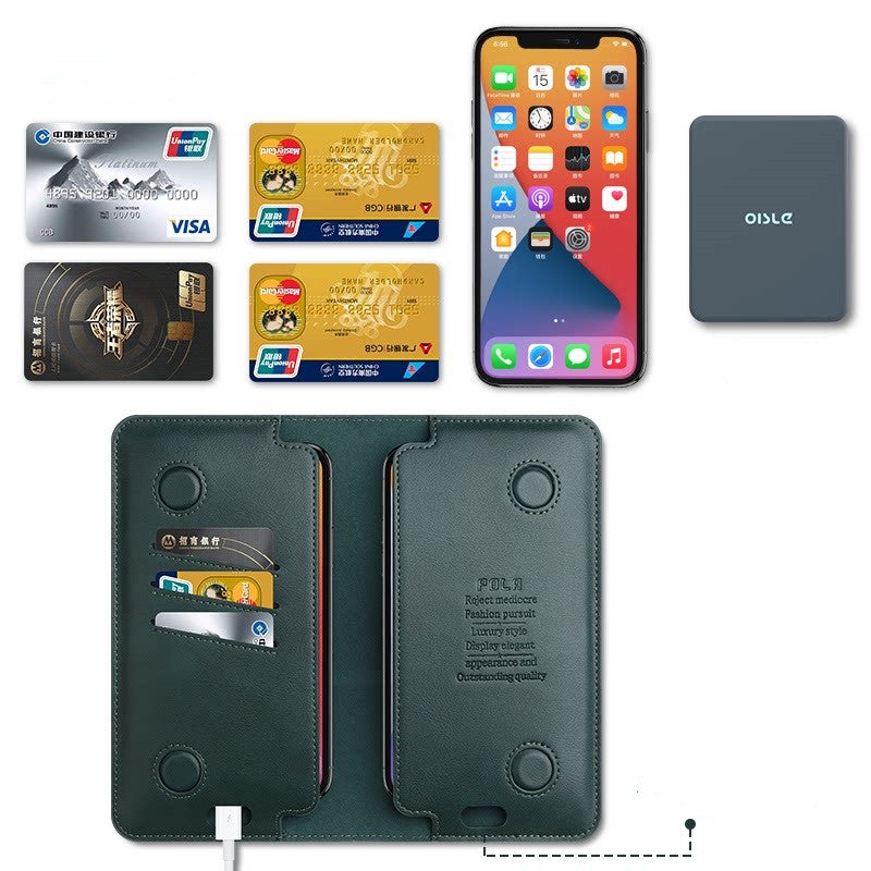 Skanto | Dobbel mobiltelefon lagringslommebok