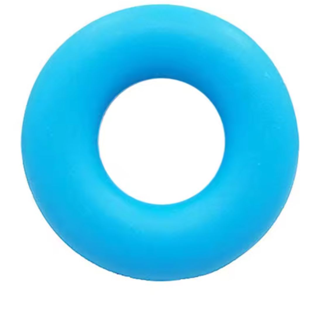 Norvo | Baby Silikon Bitering med Fargerike Ringer – Grep Leke & Biteredskap for Babyer