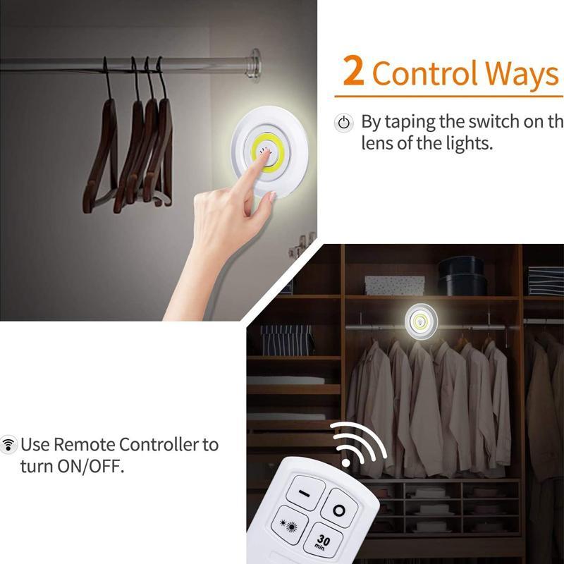 Shiny Tap & Remote Lights | Skanto