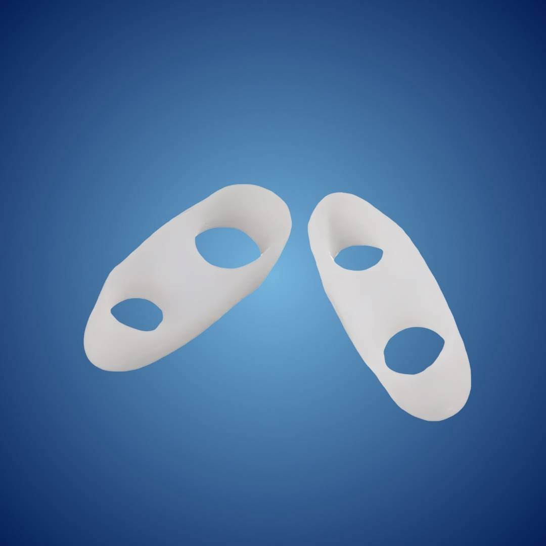 ToeGuard ortopediske tåspacer | Bunionette korrigerer - Lite tå rettet - for hallux valgus - Hammertoe og tåjustering Skanto